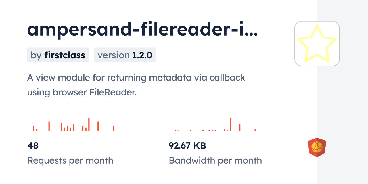 ampersand-filereader-input-view CDN by jsDelivr - A CDN for npm and GitHub