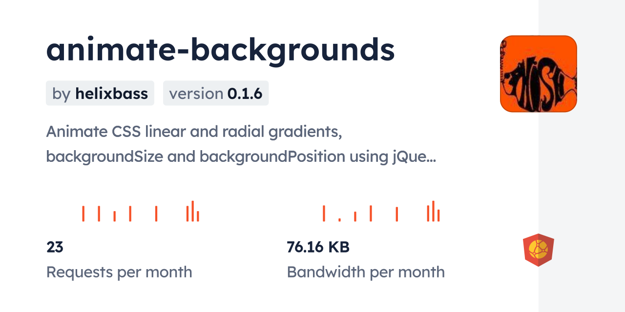 animate-backgrounds CDN by jsDelivr - A CDN for npm and GitHub