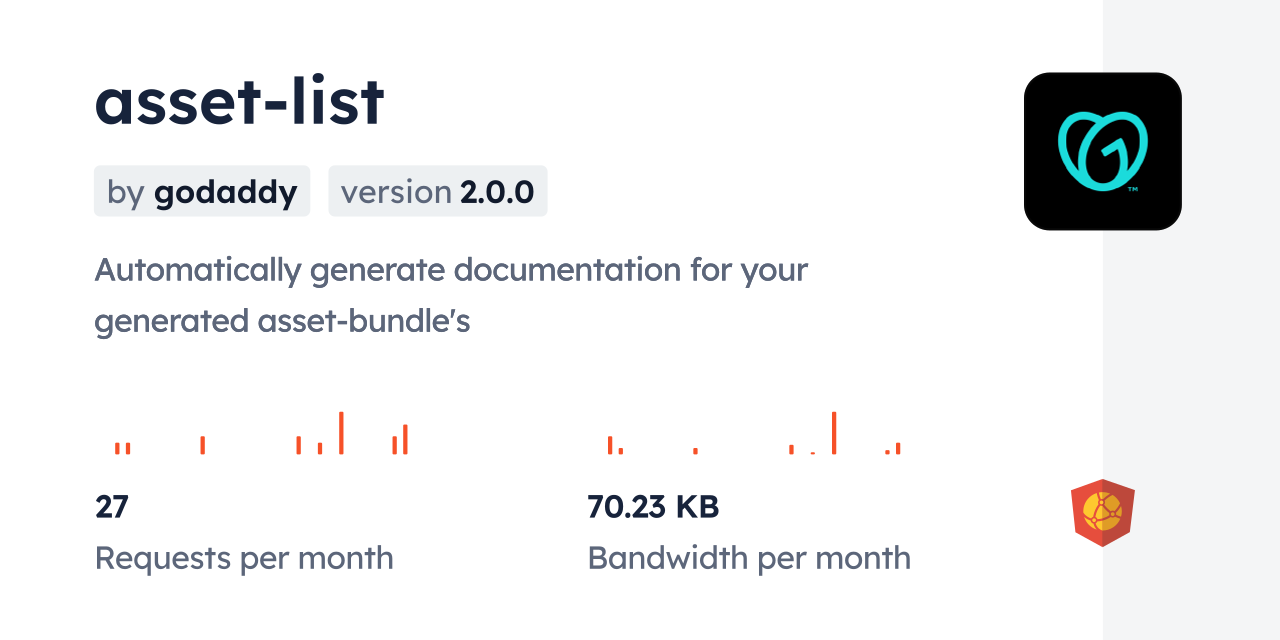asset-list CDN by jsDelivr - A CDN for npm and GitHub