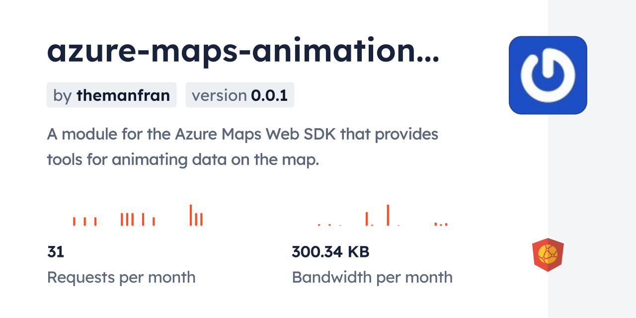 azure-maps-animations-umd CDN by jsDelivr - A CDN for npm and GitHub