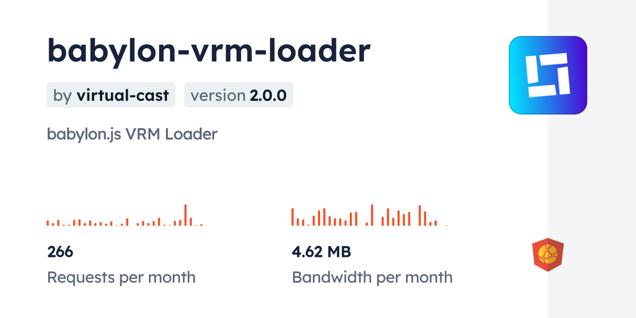 babylon-vrm-loader CDN by jsDelivr - A CDN for npm and GitHub