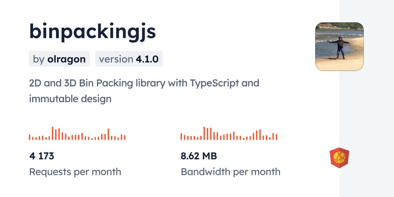 binpackingjs CDN by jsDelivr - A CDN for npm and GitHub