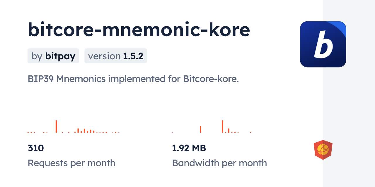bitcore-mnemonic-kore CDN by jsDelivr - A CDN for npm and GitHub