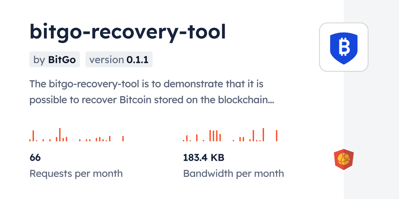 bitgo-recovery-tool CDN by jsDelivr - A CDN for npm and GitHub