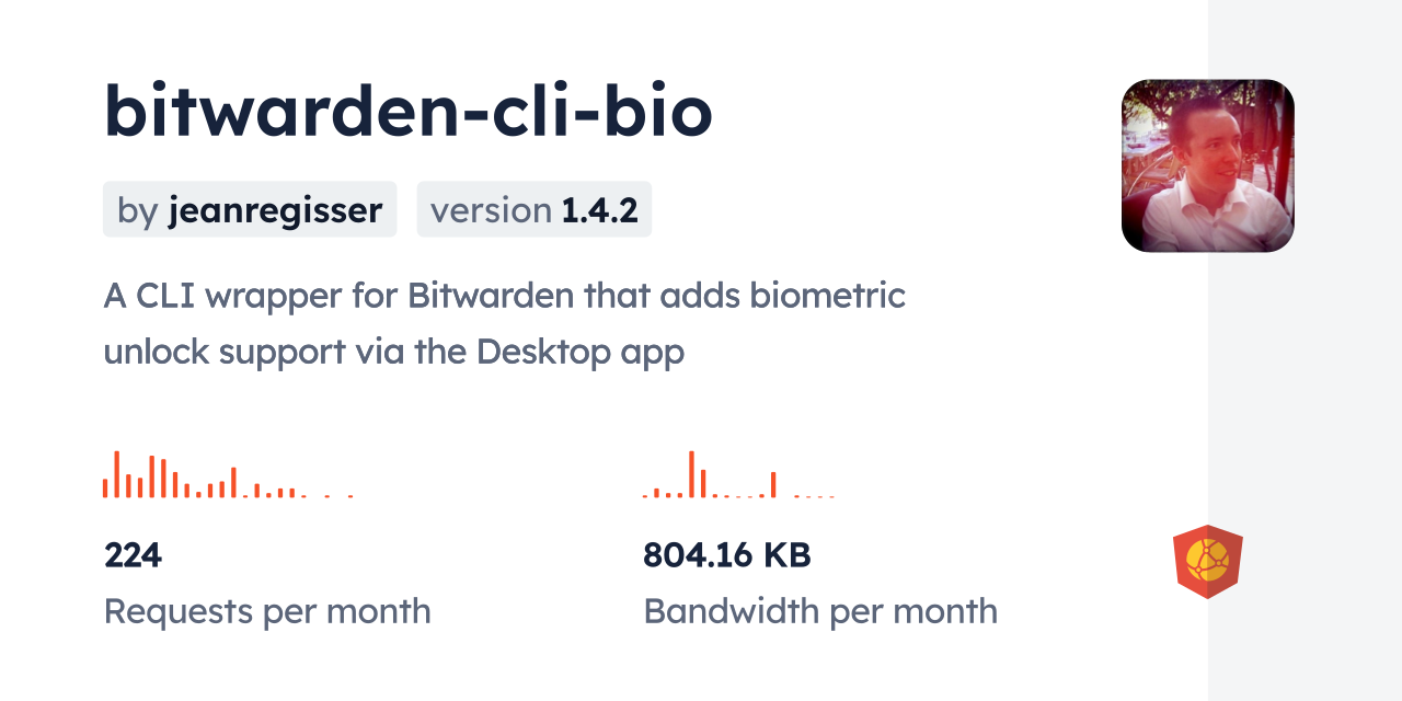 bitwarden-cli-bio CDN by jsDelivr - A CDN for npm and GitHub