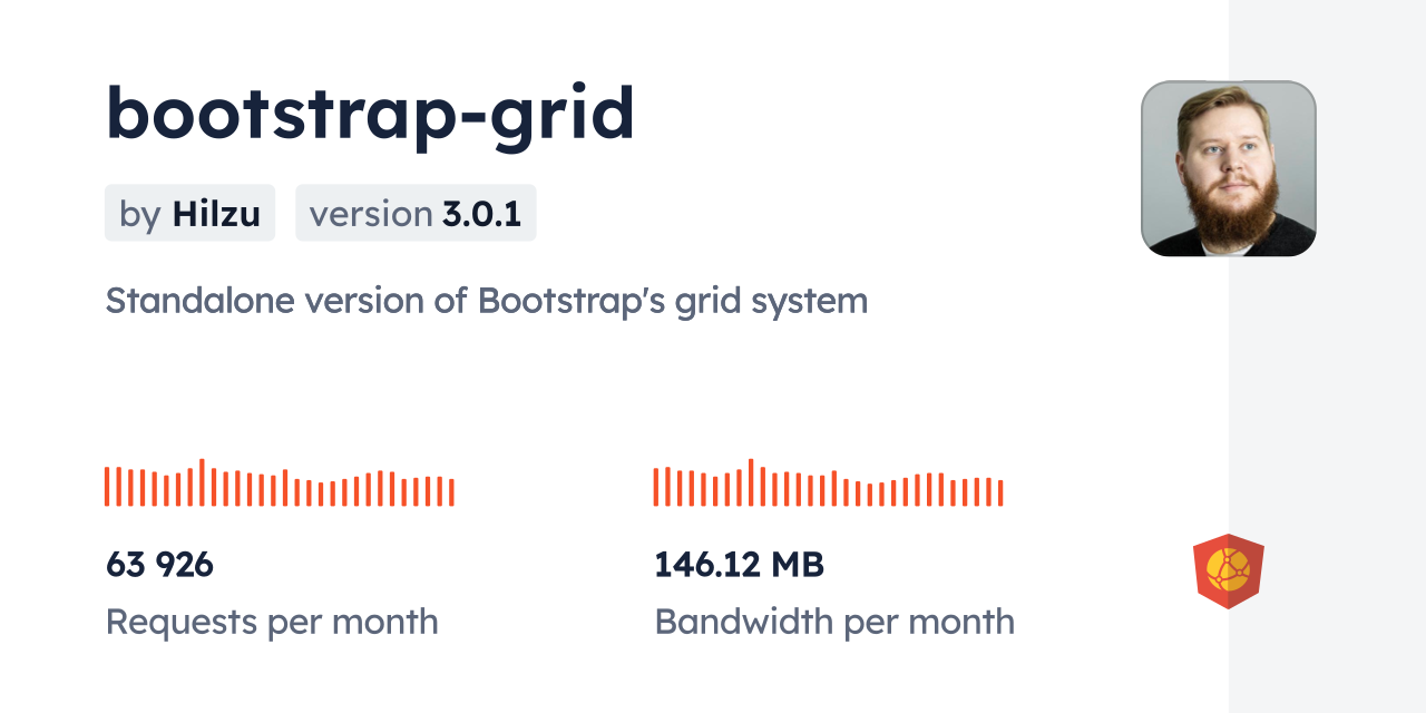 bootstrap-grid CDN by jsDelivr - A CDN for npm and GitHub