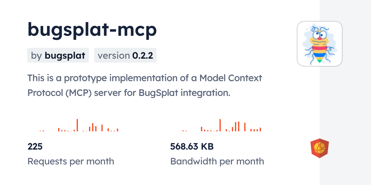 bugsplat-mcp CDN by jsDelivr - A CDN for npm and GitHub