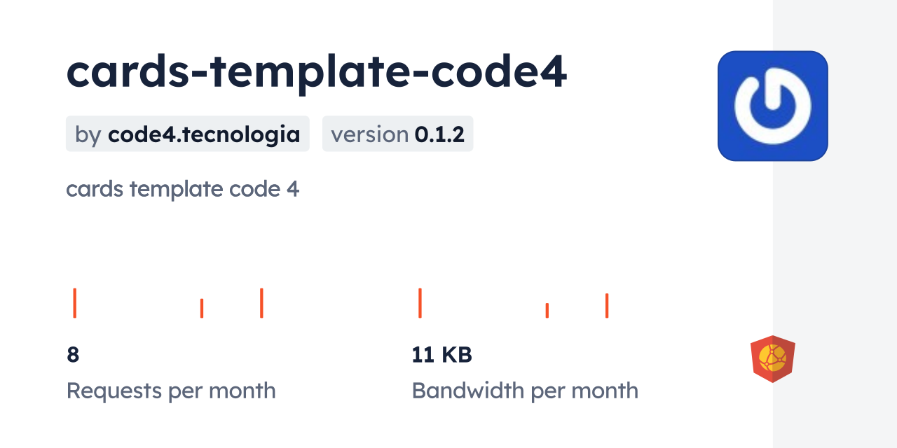 cards-template-code4 CDN by jsDelivr - A CDN for npm and GitHub