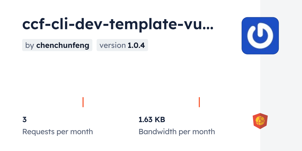 ccf-cli-dev-template-vue3 CDN by jsDelivr - A CDN for npm and GitHub