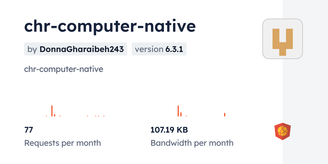 chr-computer-native CDN by jsDelivr - A CDN for npm and GitHub
