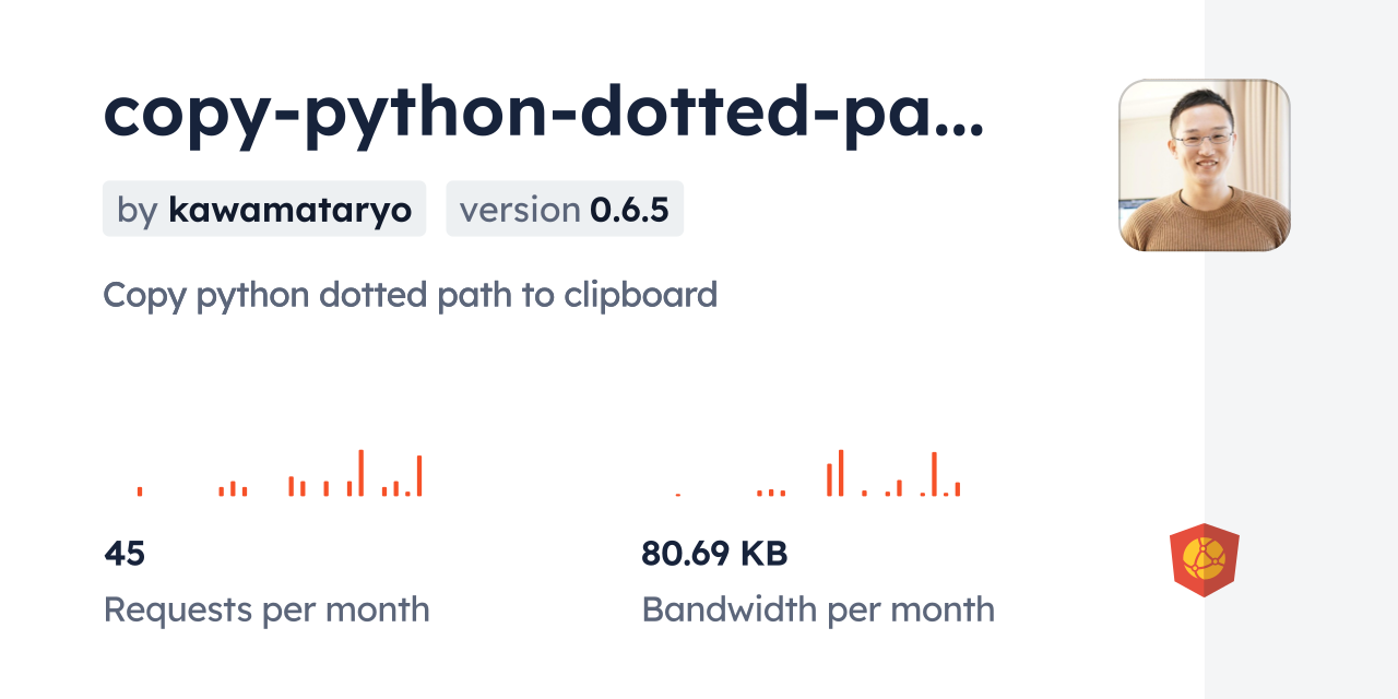 copy-python-dotted-path CDN by jsDelivr - A CDN for npm and GitHub