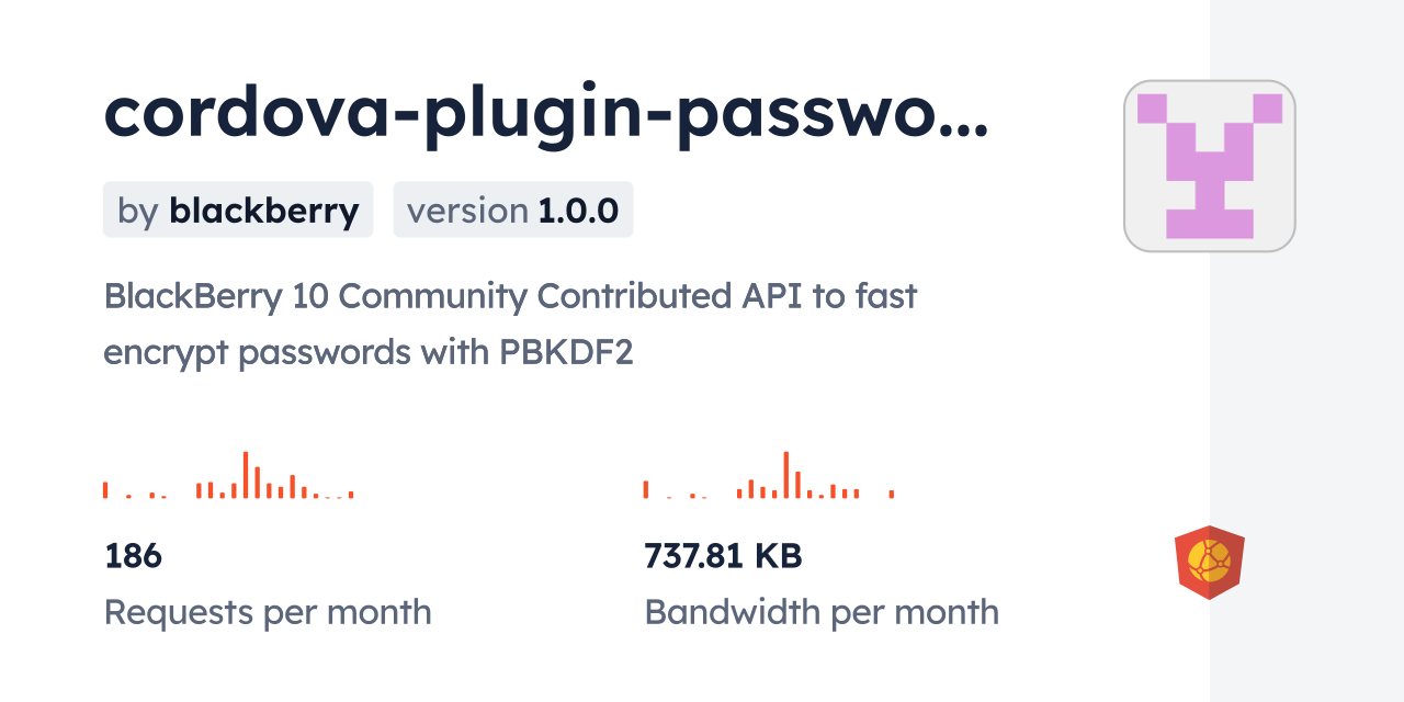 cordova-plugin-password-crypto CDN by jsDelivr - A CDN for npm and GitHub