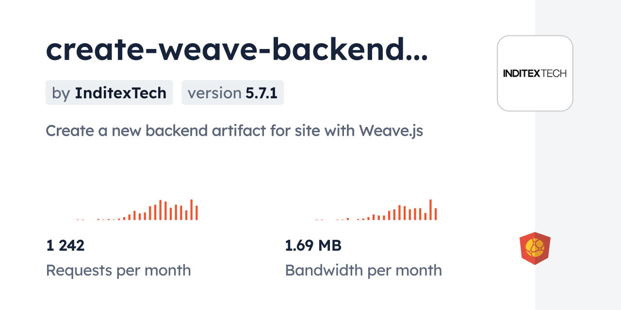 create-weave-backend-app CDN by jsDelivr - A CDN for npm and GitHub