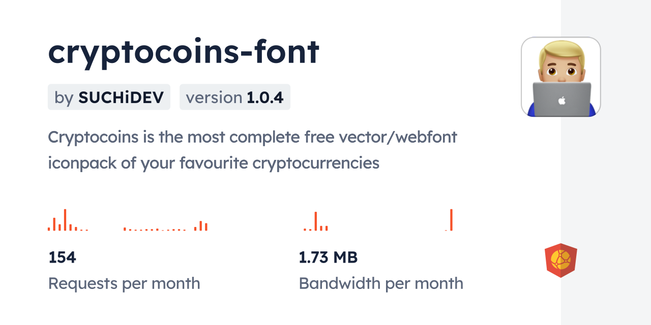 cryptocoins-font CDN by jsDelivr - A CDN for npm and GitHub