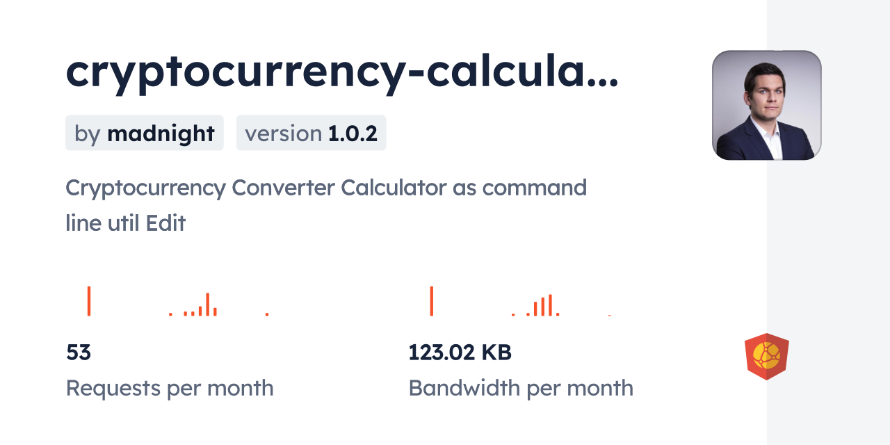 cryptocurrency-calculator-cli CDN by jsDelivr - A CDN for npm and GitHub
