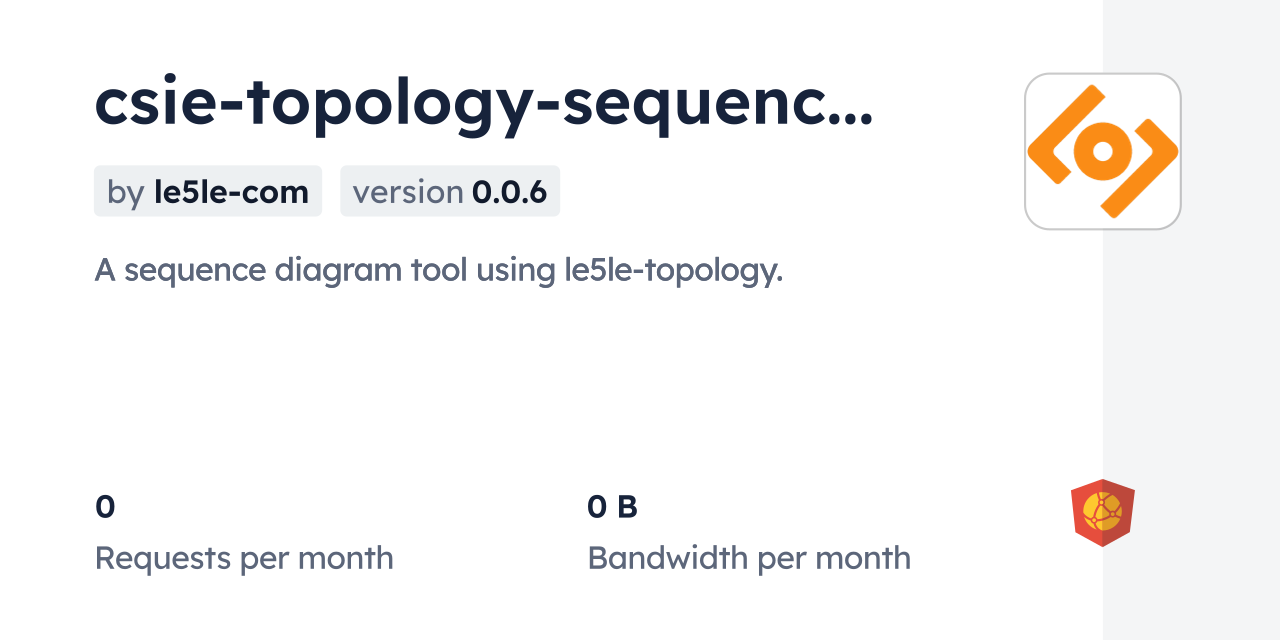 csie-topology-sequence-diagram CDN by jsDelivr - A CDN for npm and GitHub