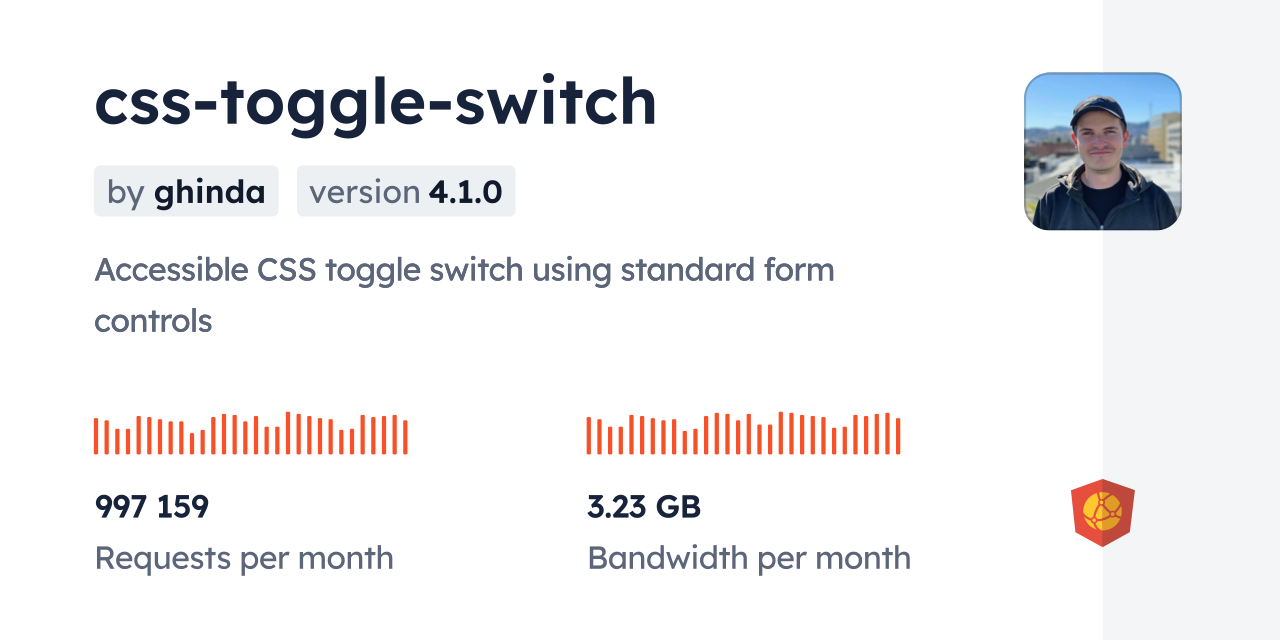 csstoggleswitch CDN by jsDelivr A CDN for npm and GitHub