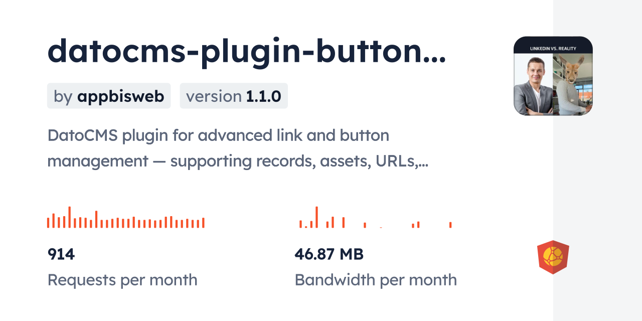 datocms-plugin-button-extended CDN by jsDelivr - A CDN for npm and GitHub