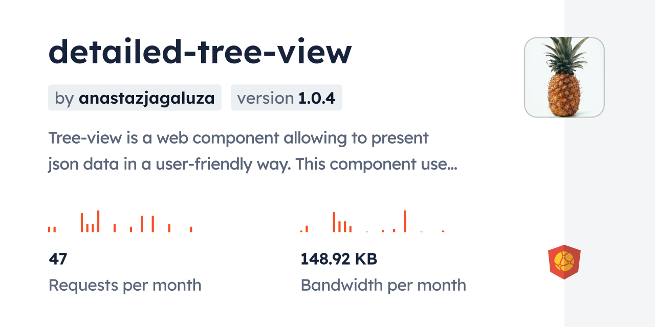 detailed-tree-view CDN by jsDelivr - A CDN for npm and GitHub