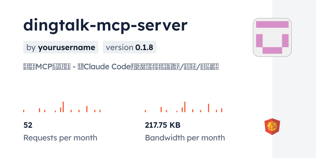 dingtalk-mcp-server CDN by jsDelivr - A CDN for npm and GitHub