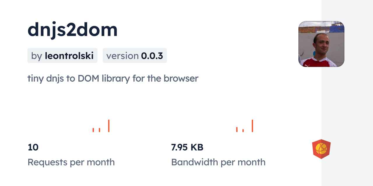 dnjs2dom CDN by jsDelivr - A CDN for npm and GitHub