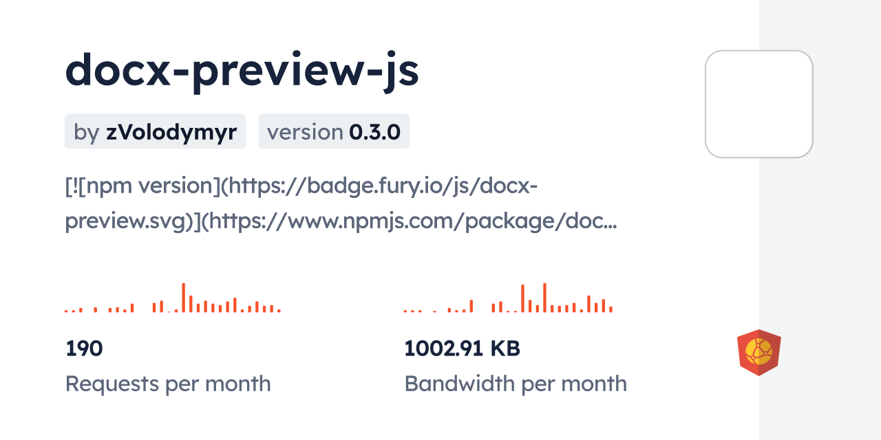 docx-preview-js CDN by jsDelivr - A CDN for npm and GitHub