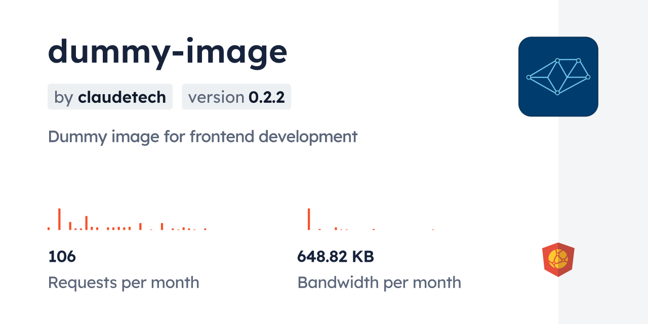 dummy-image CDN by jsDelivr - A CDN for npm and GitHub
