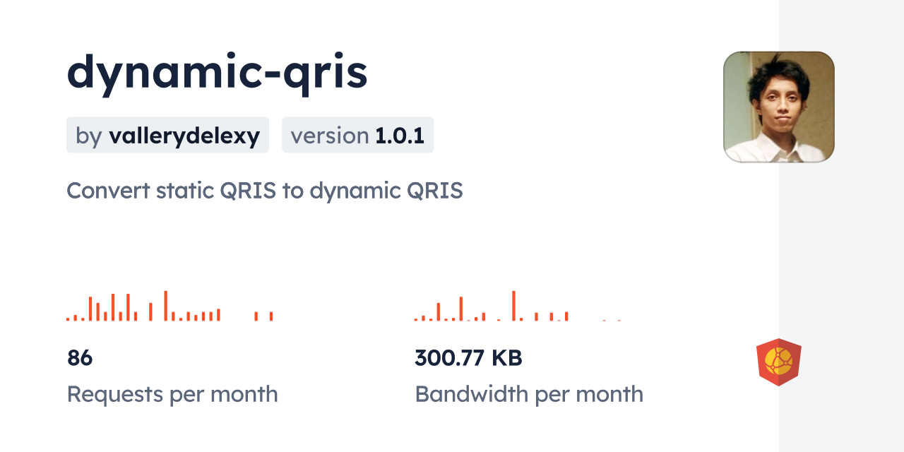 dynamic-qris CDN by jsDelivr - A CDN for npm and GitHub