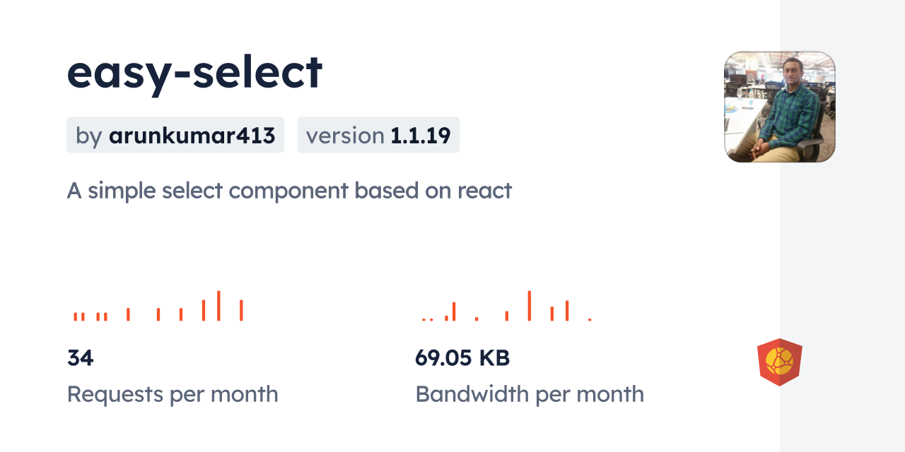 easy-select CDN by jsDelivr - A CDN for npm and GitHub