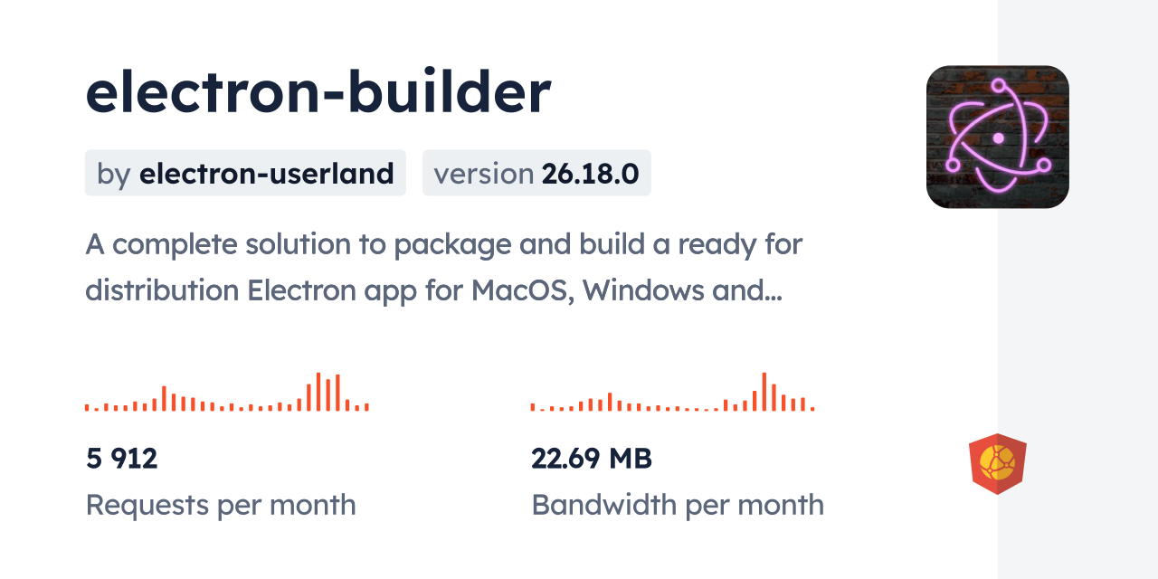 electron-builder CDN by jsDelivr - A CDN for npm and GitHub