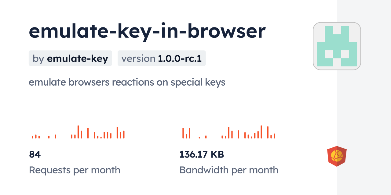 emulate-key-in-browser CDN by jsDelivr - A CDN for npm and GitHub