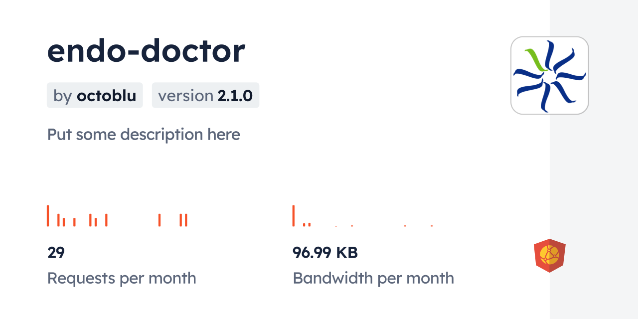endo-doctor CDN by jsDelivr - A CDN for npm and GitHub