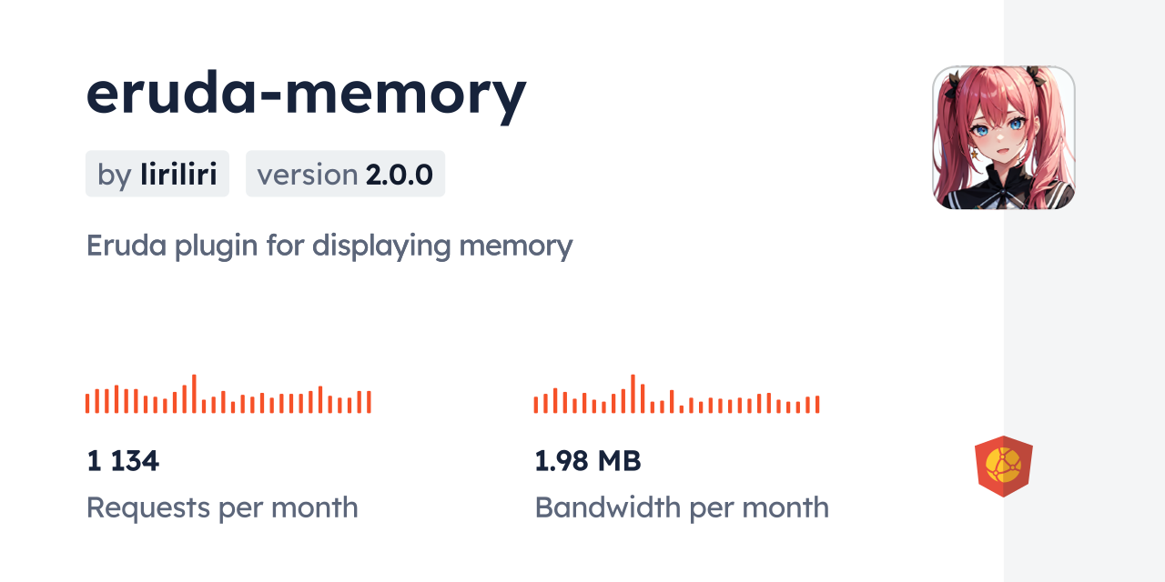 eruda-memory CDN by jsDelivr - A CDN for npm and GitHub