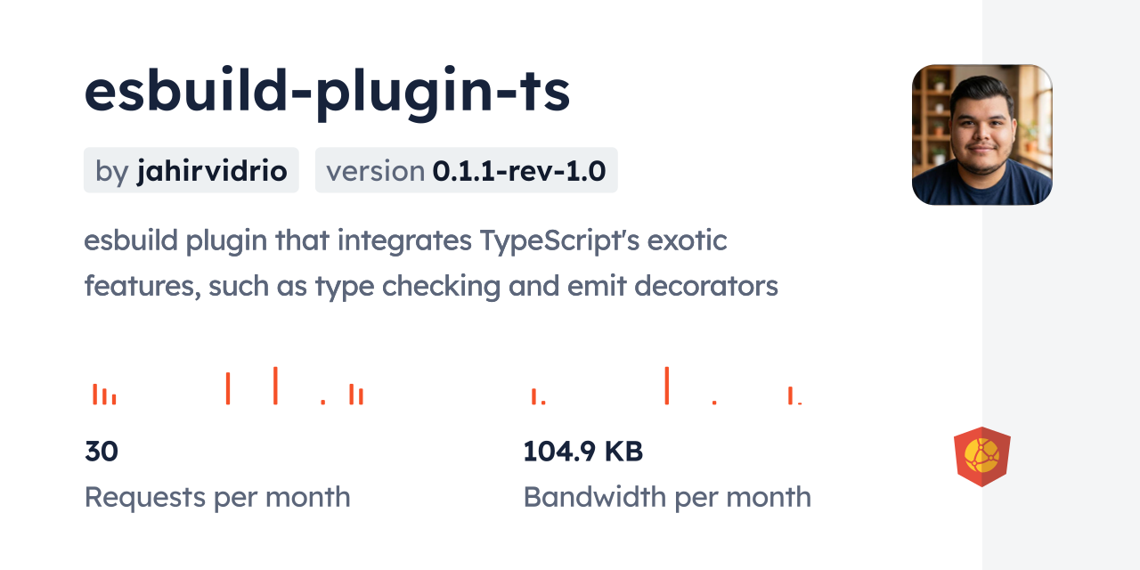 esbuild-plugin-ts CDN by jsDelivr - A CDN for npm and GitHub