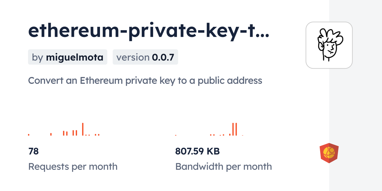 ethereum-private-key-to-address CDN by jsDelivr - A CDN for npm and GitHub