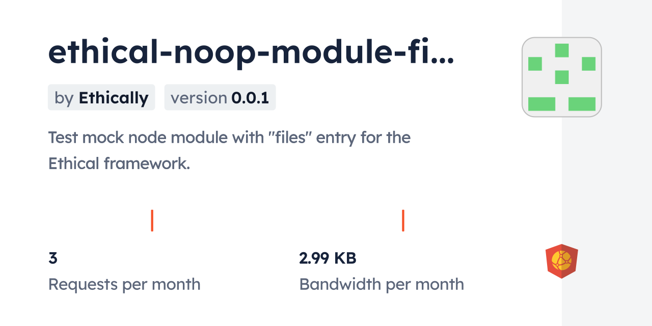 ethical-noop-module-files CDN by jsDelivr - A CDN for npm and GitHub