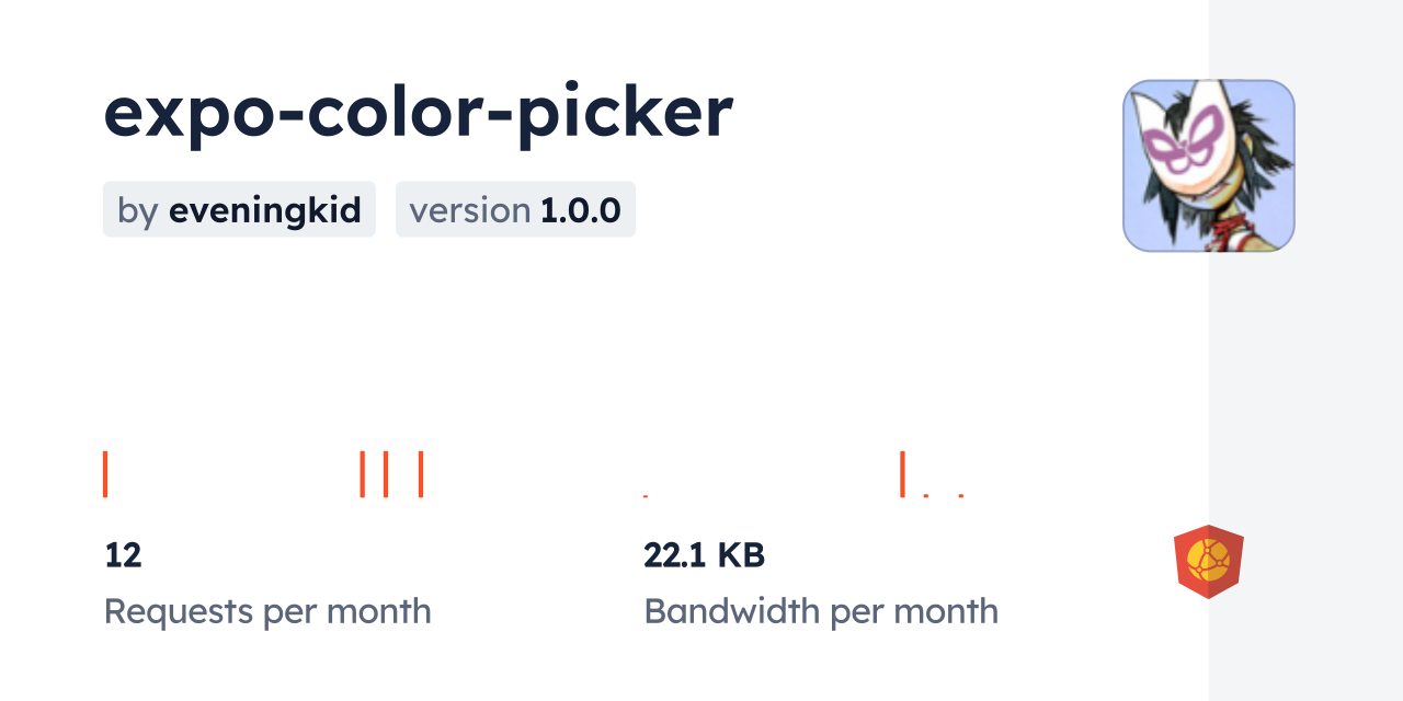 expo-color-picker CDN by jsDelivr - A CDN for npm and GitHub