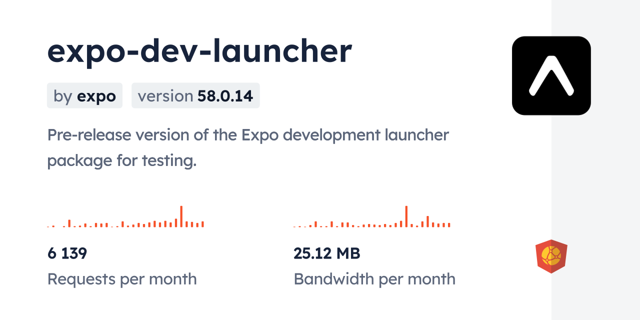 expo-dev-launcher CDN by jsDelivr - A CDN for npm and GitHub