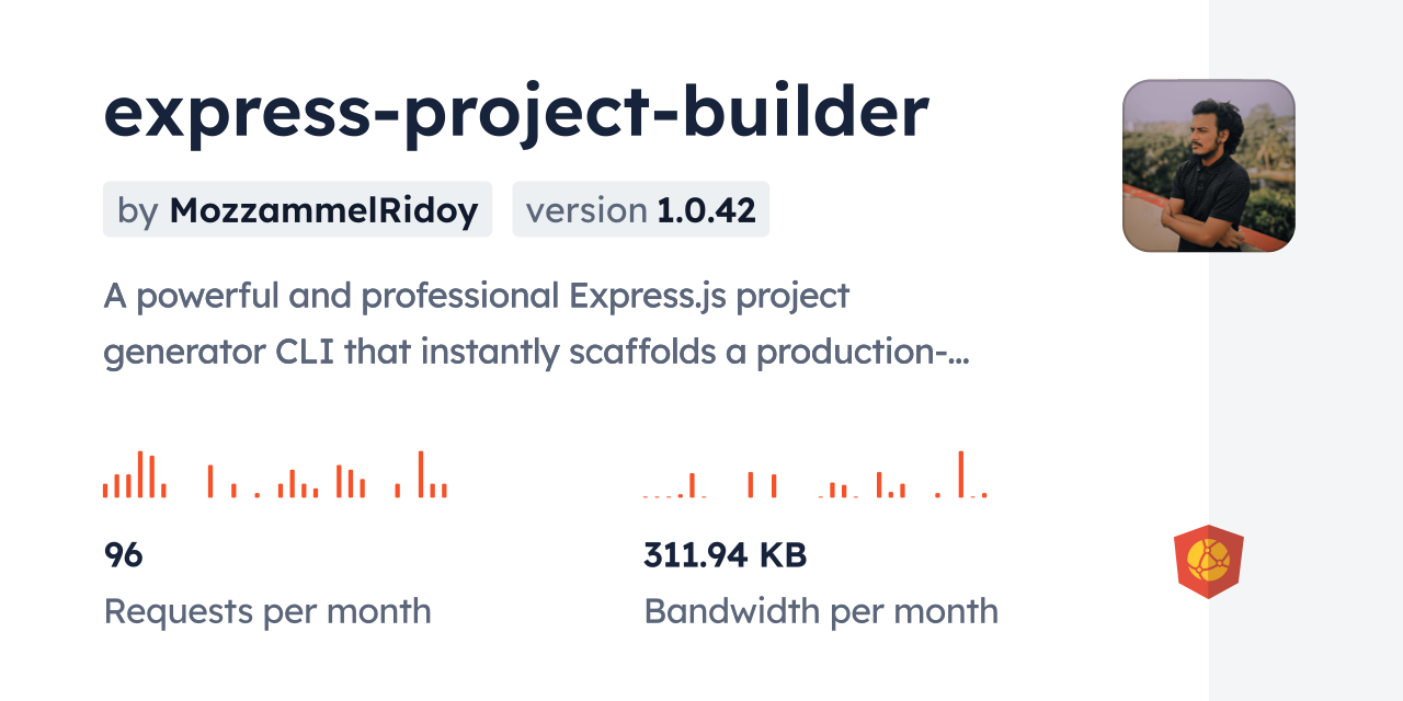 express-project-builder CDN by jsDelivr - A CDN for npm and GitHub