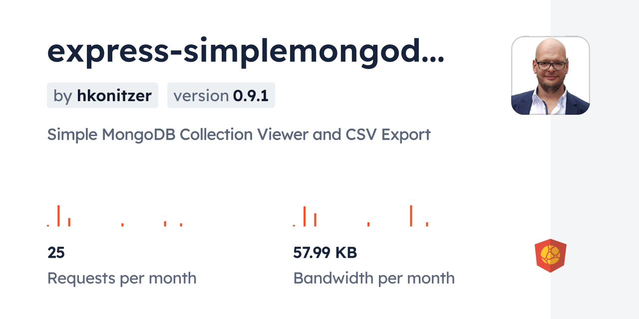 express-simplemongodbview CDN by jsDelivr - A CDN for npm and GitHub