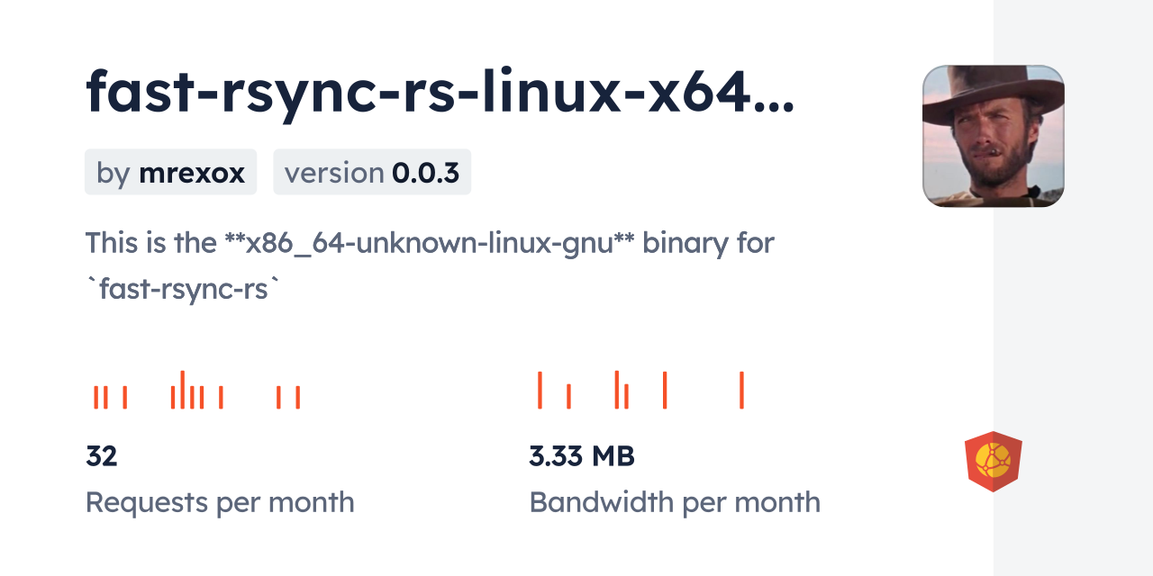 fast-rsync-rs-linux-x64-gnu CDN by jsDelivr - A CDN for npm and GitHub