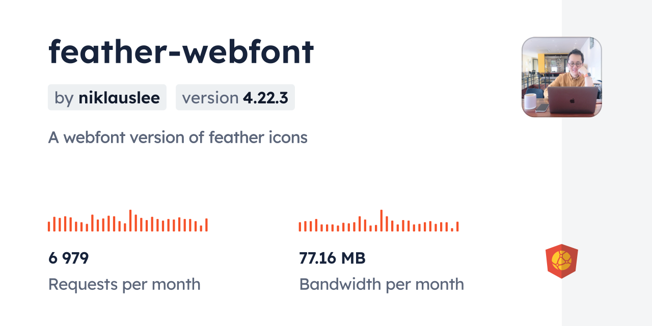 feather-webfont CDN by jsDelivr - A CDN for npm and GitHub