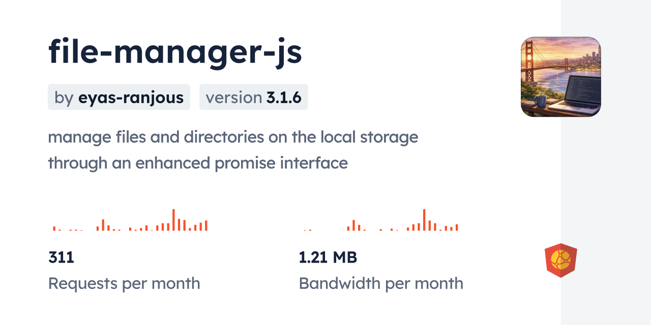 file-manager-js CDN by jsDelivr - A CDN for npm and GitHub