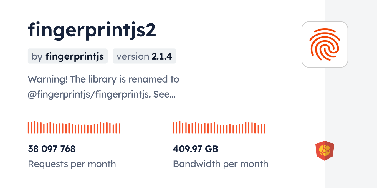 fingerprintjs2 CDN by jsDelivr - A CDN for npm and GitHub