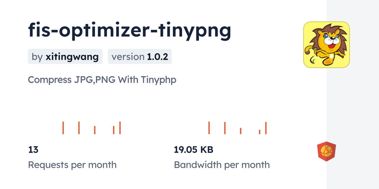 fis-optimizer-tinypng CDN by jsDelivr - A CDN for npm and GitHub
