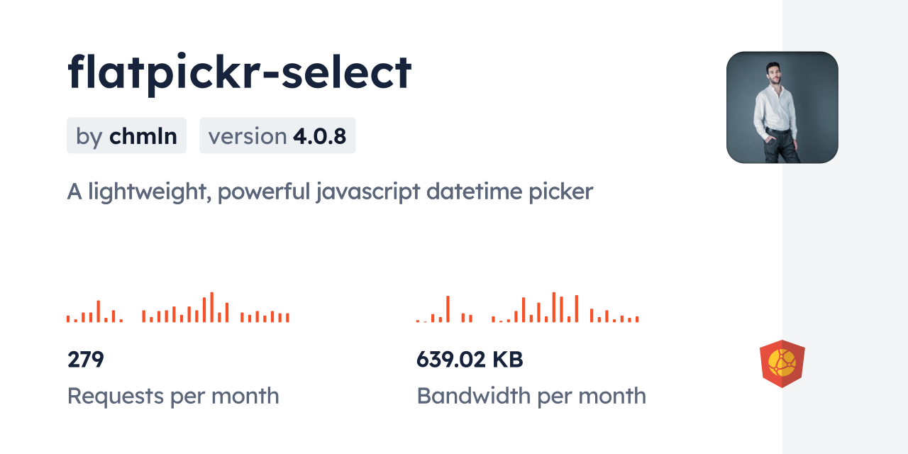 flatpickr-select CDN by jsDelivr - A CDN for npm and GitHub