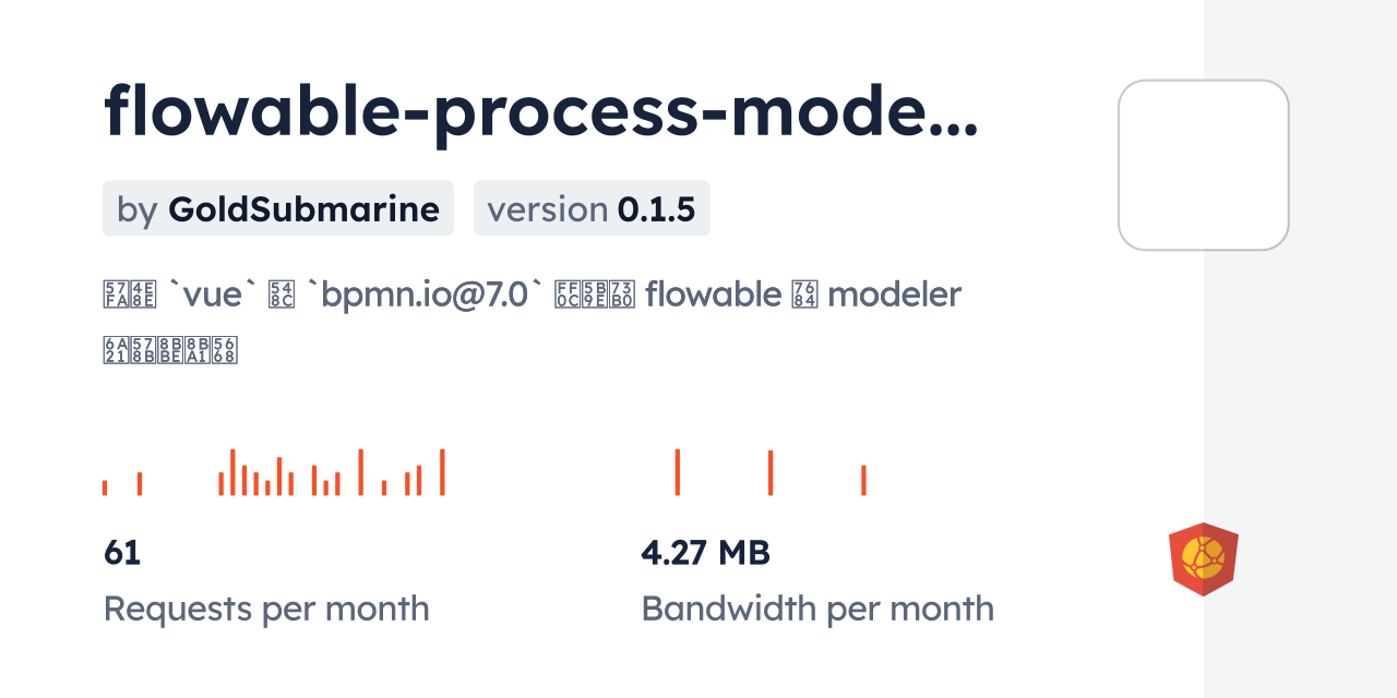 flowable-process-modeler CDN by jsDelivr - A CDN for npm and GitHub