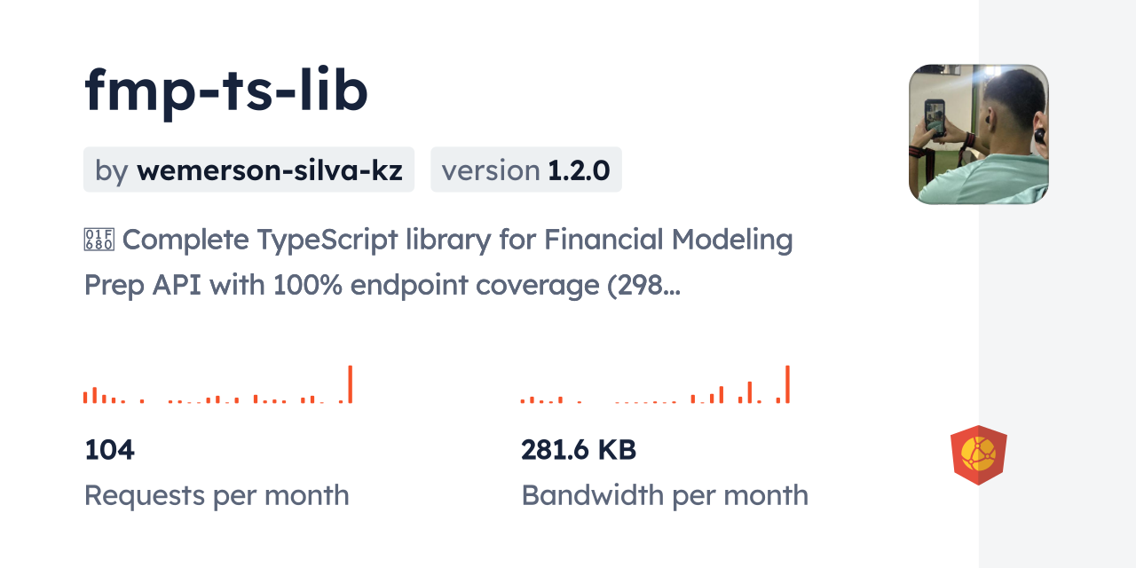 fmp-ts-lib CDN by jsDelivr - A CDN for npm and GitHub
