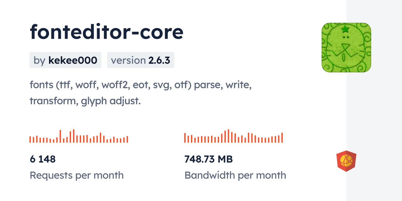 fonteditor-core CDN by jsDelivr - A CDN for npm and GitHub