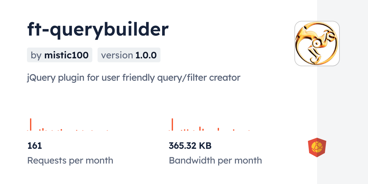 ft-querybuilder CDN by jsDelivr - A CDN for npm and GitHub